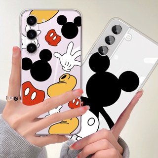 เคสโทรศัพท์มือถือแบบนิ่ม ใส ลายการ์ตูนน่ารัก สําหรับ Samsung S8 S10 S9 S20 S21 S23 Plus S21 FE S22 Ultra Note 9 10 Plus 20 Ultra 5G