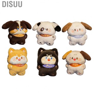 Disuu Cartoon Dog  Toy  Stuffed Dog Doll Cute Funny  for Living Room for Adult