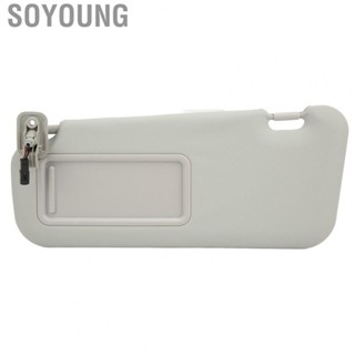 Soyoung Left  Side Sun Visor BBM2 69 320C 75 Car Interior Sun Visor Replacement for Mazda 3 Hatchback 2010‑2013