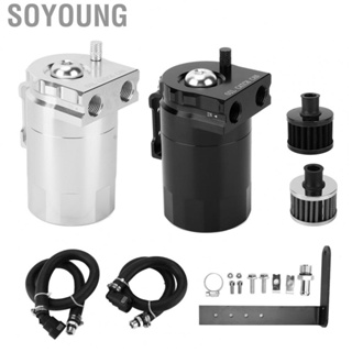 Soyoung Oil Separator  Oil Catch Tank Reusable  for Car Engine Replacement for F150 5.0L 6.2L 3.5EB 2.7EB 2011‑2021