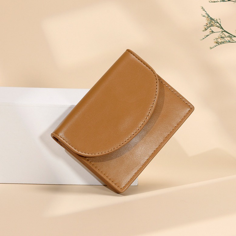 KAITIFEI Womens Retro Wallet Small Card Case Card Case Flip PU Coin Purse ID Bag