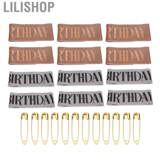 Lilishop Birthday Shoulder Strap  Beautifully Elegant Decoration Birthday Sash  for Birthday Party