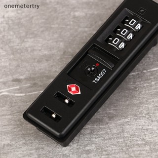 Onem อุปกรณ์ล็อคกระเป๋าเดินทาง TSA แบบพกพา ป้องกันการโจรกรรม