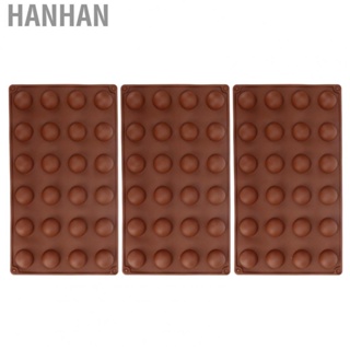 Hanhan Chocolate Mold Semi Sphere Reusable Silicone Mould for Mousse for Jelly