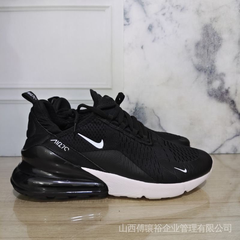 Nike Airmax 270 รองเท้าผ้าใบลําลอง สีดํา สีขาว