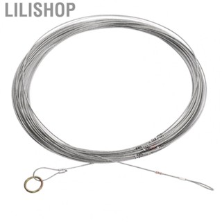 Lilishop Steel Wire Measuring Rope Good Flexibility Sturdy Steel Rope Measuring Cord Wi