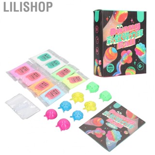 Lilishop Bouncy Ball Kit  Kids Science Kit Bouncy Ball Making Kit Colorful  for Birthday Party