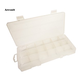 [Aresuit] กล่องเก็บอุปกรณ์ตกปลา 15 ช่อง แข็งแรง ทนทาน ไม่แตกหัก ใช้ซ้ําได้