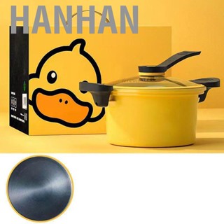 Hanhan Cooking Pot  Stone Nonstick 3.5L Yellow Duck Micro Pressure Stew Pot for Induction Cooker