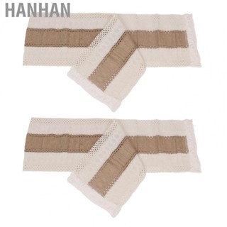 Hanhan Linen Table Runner  Table Runner Holiday Elegant Striped  for  Tables