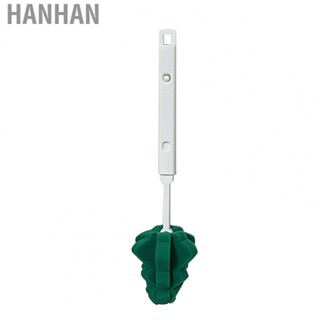 Hanhan Bottle Cleaning Brush  Long Handle Hangable Plastic Cup Brush Universal  for Office