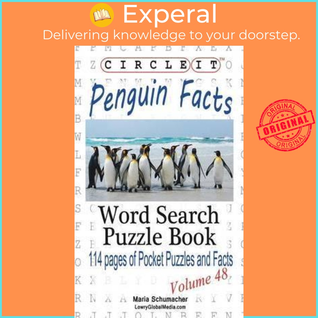 Circle It, Penguin Facts, Word Search, Puzzle Book โดย Lowry Global Media LLC (ปกอ่อน)