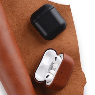 Melkco เคสหูฟังหนังวัวแท้ สไตล์วินเทจ หรูหรา สําหรับ AirPods Pro 2(2022) AirPods 3 2 1