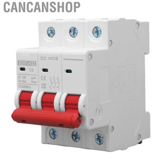 Cancanshop Mini Circuit Breaker DC Circuit Breaker 3P 6000A Breaking  for Solar Photovoltaic System