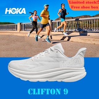 Hoka ONE ONE Clifton 9 2023 รองเท้ากีฬา รองเท้าวิ่ง ระบายอากาศ สําหรับผู้ชาย และผู้หญิง