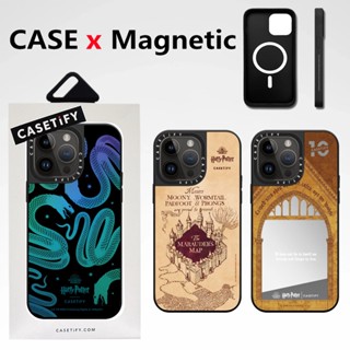 Casetify 【Academy of Magic】เคสโทรศัพท์มือถือแฟชั่น กันกระแทก คุณภาพสูง สําหรับ iPhone 14 Pro Max 12 13 Pro Max