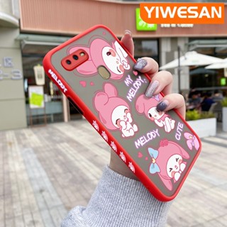 เคสโทรศัพท์มือถือ ซิลิโคนนุ่ม ใส กันกระแทก ลายการ์ตูนมายเมโลดี้ มีลายด้านข้าง สําหรับ OPPO A12 A12s A5s A7 A11K