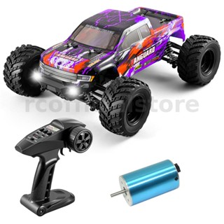 Hbx 903A RTR 1/12 2.4G 4WD 45 กม./ชม. รถบังคับไร้แปรงถ่าน ไฟ LED รถออฟโร้ด มอนสเตอร์ รถบรรทุก ยานพาหนะ โมเดลภูมิประเทศ ความเร็วสูง