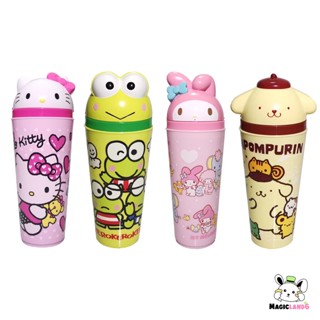 Bottle Lid Cartoon Sanrio Hello Kitty My Melody Set Variant กระบอกน้ำฝาเปิดเฮลโลคิตตี้ ฝาหน้าการ์ตูน ขวดน้ำลายการ์ตูน...