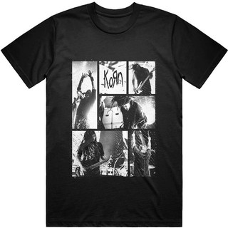 Korn Blocks Autorisé T-shirt Hommes