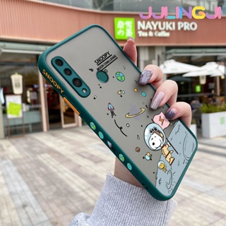 เคสโทรศัพท์ ซิลิโคนนิ่ม ใส กันกระแทก ลายการ์ตูนสนูปปี้อวกาศ สําหรับ Huawei Y9 Prime 2019