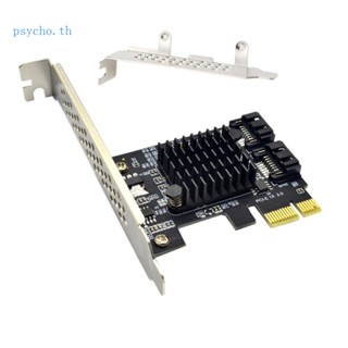 Psy อะแดปเตอร์การ์ดควบคุม PCIe III 2 พอร์ต PCIe 3 0 1X เป็น SATA3 0 6Gbps สําหรับขุดเหมือง