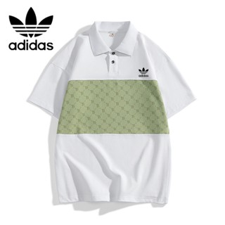 เสื้อโปโล adida.s แฟชั่นคู่รัก สําหรับผู้ชาย และผู้หญิง