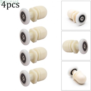 【Big Discounts】4*- Single Shower Screen Door Rollers Runners Wheels Top&amp;Bottom 25mm Replacemen~#BBHOOD