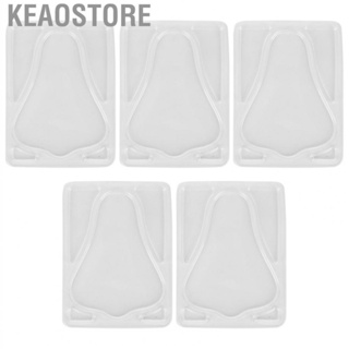 Keaostore 5pcs Nose  Molds Transparent ABS Reusable Beauty Maker Mold