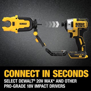 DeWALT DWAPVCIR,DWACPRIR  หัวตัดท่อPVC,หัวตัดท่อทองแดง IMPACT CONNECT™ Copper Pipe Cutter Attachment