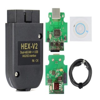 Jia อินเตอร์เฟซ USB HEX V2 VAG-X2 22 3 HEX ATMEGA162+16V8+FT232RQ หลายภาษา