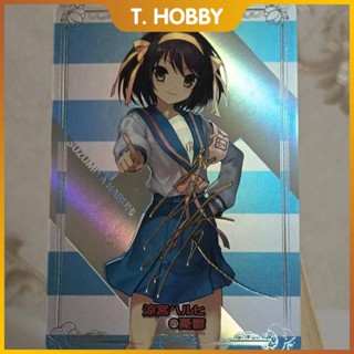 แฟลชการ์ด ลาย The Melancholy of Haruhi Suzumiya Haruhi Suzumiya Seiyuu ขนาด 86x59 สีสันสดใส สไตล์บูติก