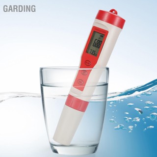 Garding 4 In 1 ปากกาทดสอบคุณภาพน้ําดิจิทัล Ph Tds Ec Temp