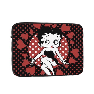 Betty Boop กระเป๋าใส่แล็ปท็อป แท็บเล็ต แฟชั่นน่ารัก 10-17 นิ้ว