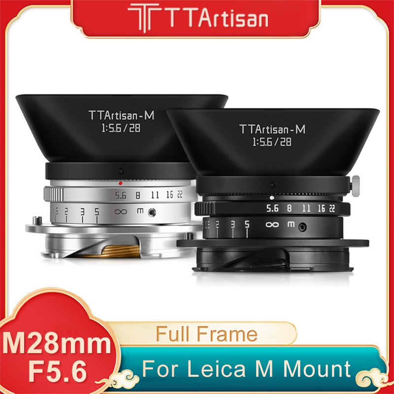 Ttartisan 28mm F5.6 เลนส์กล้อง สําหรับ Leica M-Mount Cameras Like Leica M-M M240 M3 M6 M7 M8 M9 M9p 
