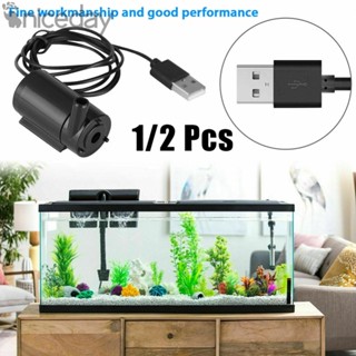 #NICEDAY-Submersible Water Pump Micro Mini Submersible Pump Super Sound-off Black