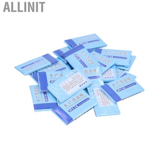 Allinit Fish Tank PH Level Testing Papers  Fast Water Quality Test Paper Accurate Widely Used for Cosmetics Human Sweat Saliva