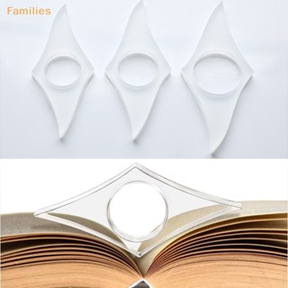 Families&gt; ที่คั่นหนังสืออะคริลิค อเนกประสงค์ 1 ชิ้น