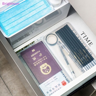 Brightsun กล่องเก็บหน้ากากอนามัย แบบใส กันฝุ่น แบบใช้แล้วทิ้ง