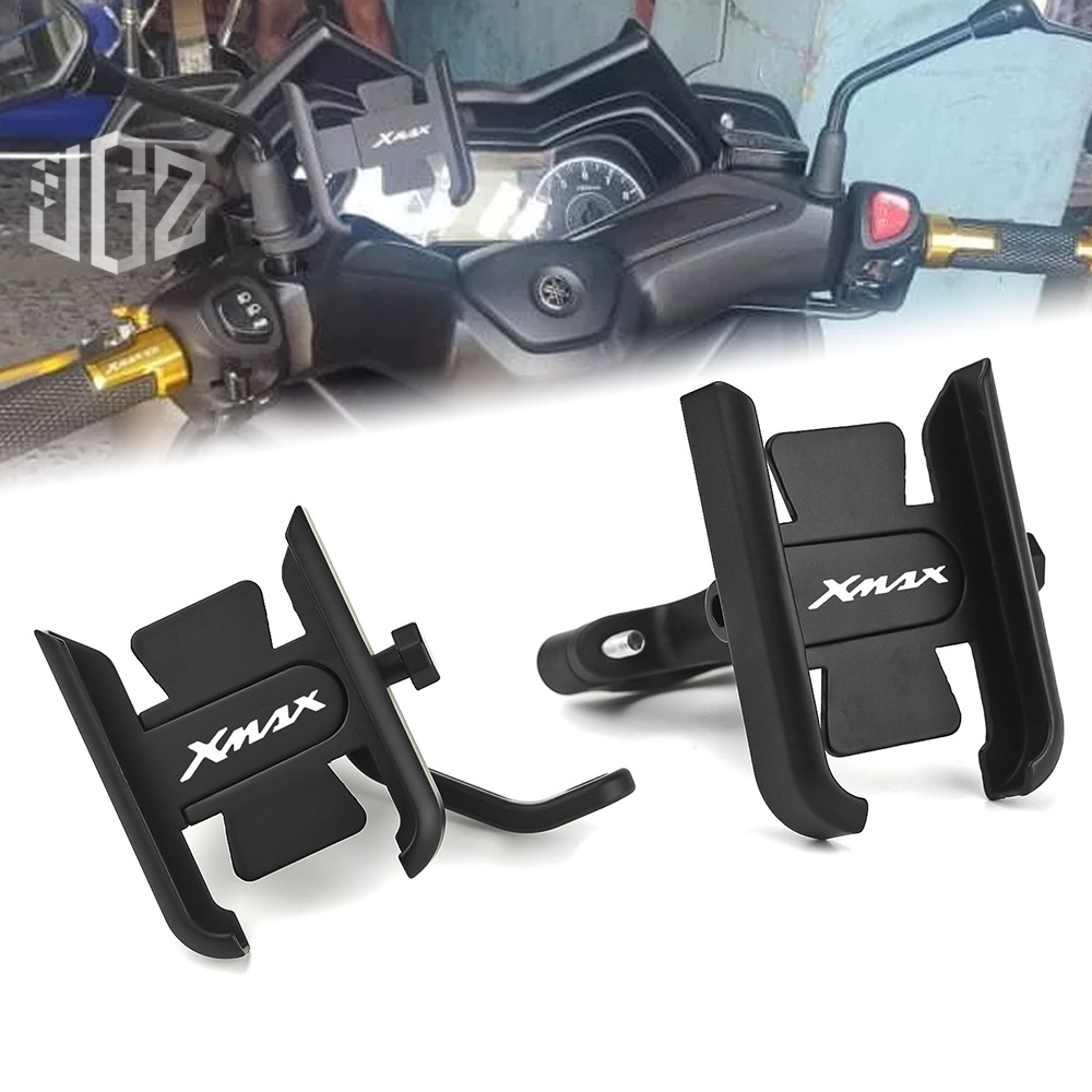 ขาตั้งโทรศัพท์มือถือ GPS อลูมิเนียมอัลลอยด์ สําหรับรถจักรยานยนต์ YAMAHA XMAX 250 300 400 2023 XMAX300 Tech Max 2024