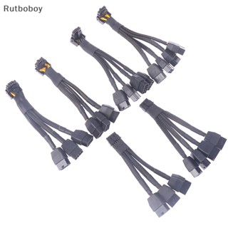 [Rut] ตัวเชื่อมต่อ GPU RTX4090 RTX4080 series 16AWG 4x8pin 3x8pin to 16P (12+4) PCI-e 5.0 COD