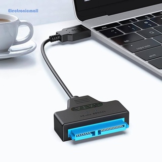 [ElectronicMall01.th] อะแดปเตอร์แปลงสายเคเบิล SATA เป็นฮาร์ดดิสก์ USB 3.0 รองรับ 2.5 นิ้ว SATA SSD