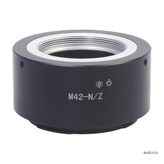 Aod M42-NZ แหวนอะแดปเตอร์เมาท์เลนส์ สําหรับเลนส์ M42 เป็นเมาท์ NZ สําหรับกล้อง Z5 Z7 Z50