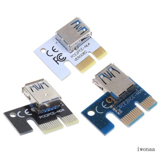 Iwo อะแดปเตอร์การ์ดจอ USB3 0 เป็น Pci-e 1X PCIE 1X เป็น 16X