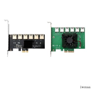 Iwo บอร์ด PCB PCIE1 เป็น 6 USB3 0 ความเร็วสูง