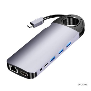 Iwo ฮับ USB TypeC 10 พอร์ต ความเร็วสูง ​​เป็น SD PD USB3 0