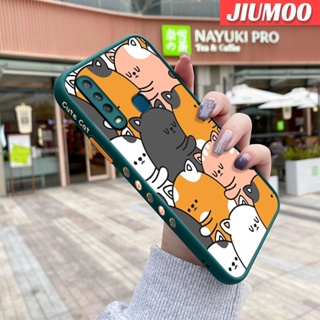 เคสโทรศัพท์มือถือ ซิลิโคนแข็ง บาง กันกระแทก ลายการ์ตูนแมวน่ารัก แฟชั่น สําหรับ VIVO Y12 Y15 Y17 Y12i Y3 Y3s 2020 Y02s Y02