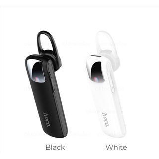 แท้100% ส่งไว รับประกัน1ปีเต็ม!Hoco E60 หูฟังบลูทูธ เสียงดีเบสแน่น Bluetooth Wireless Headset Business Earphone With Mic