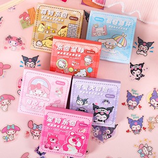 Sanrio 100 Pieces Sweet Pet Limited Sticker Gift Box Set Goo Card Handbook PVC Waterproof Sticker Children Gift TH