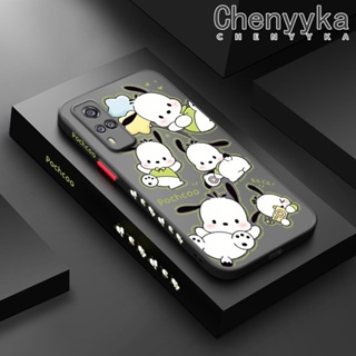 เคสโทรศัพท์มือถือ ซิลิโคนนิ่ม ใส บาง กันกระแทก ลาย Pochacco แฟชั่น สําหรับ VIVO Y51 2020 Y31 2021 Y51A Y53s 4G